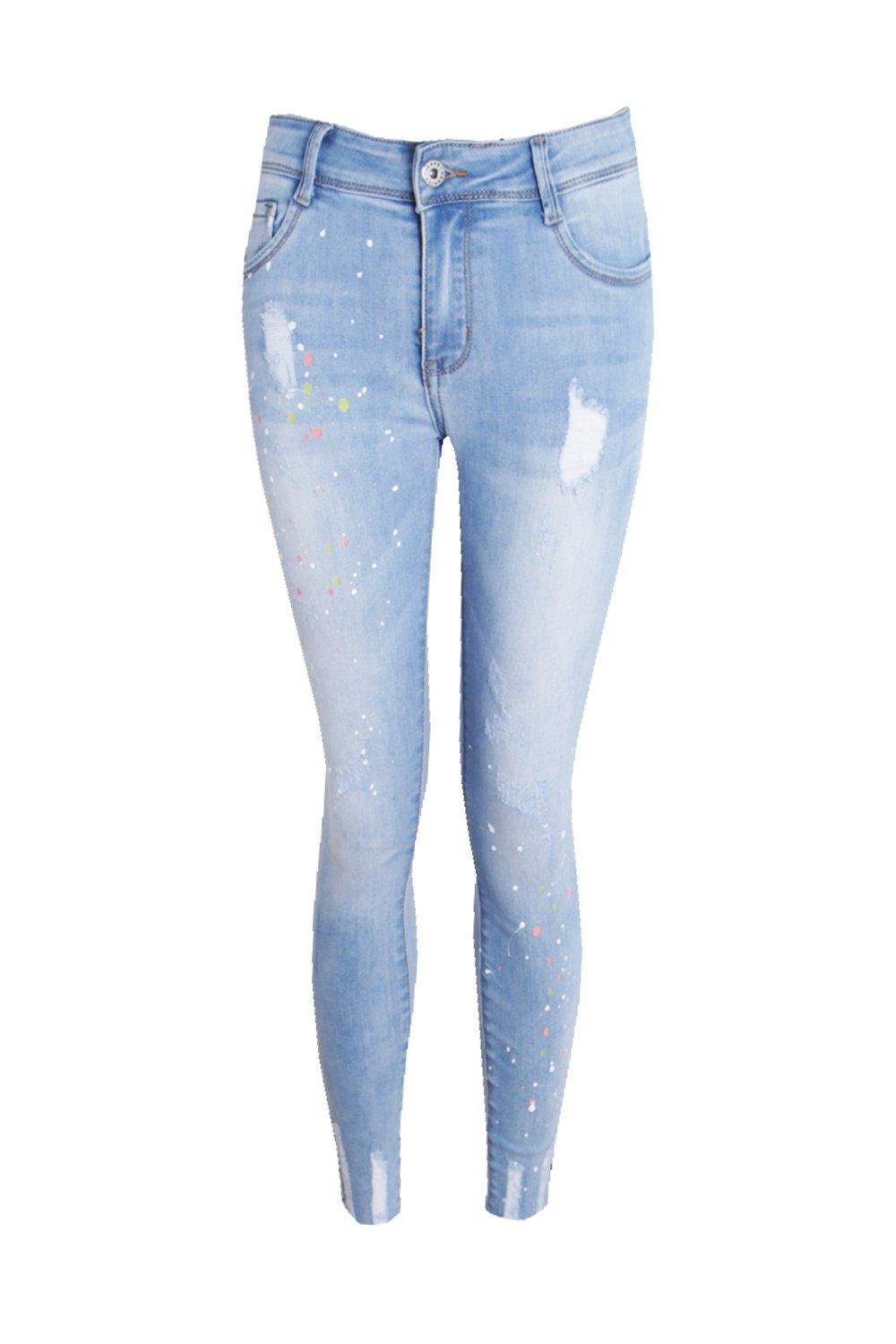 Splatter best sale jeans womens